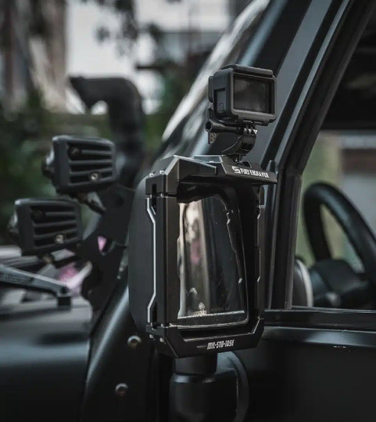 Fury Wake-up Jeep JLJK-Multifunctional Rearview Mirror Rain Gear Set