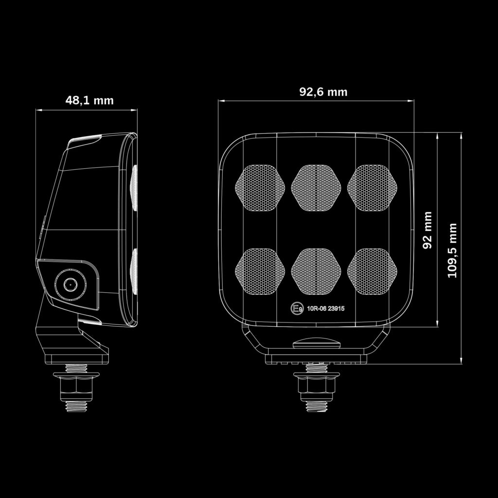 37W LED Work Light
