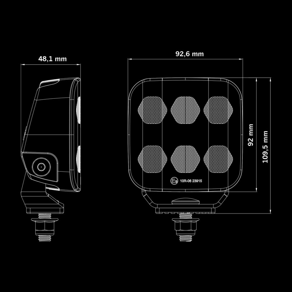 37W LED Work Light