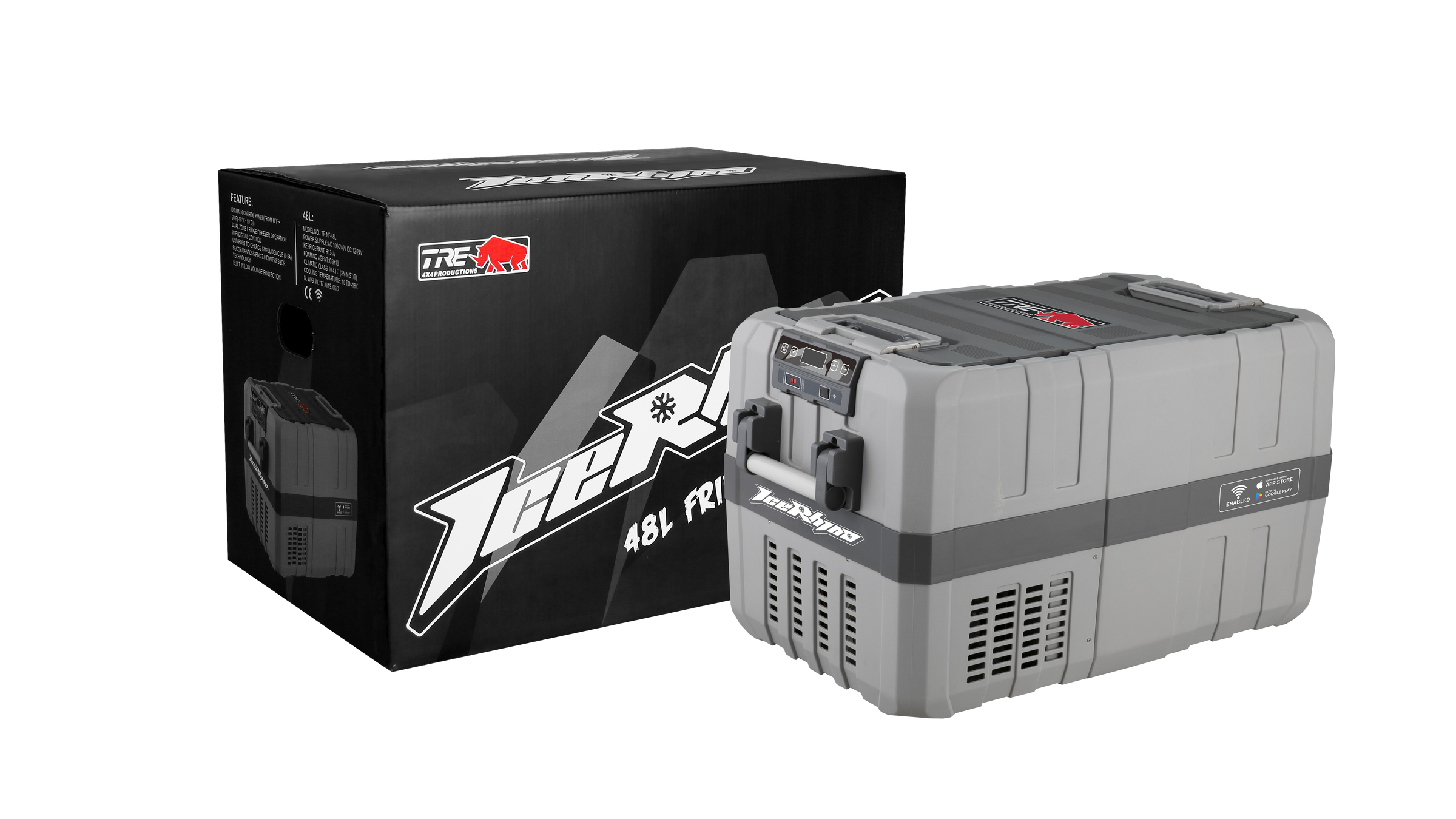 96L Ice-Rhino Fridge Freezer