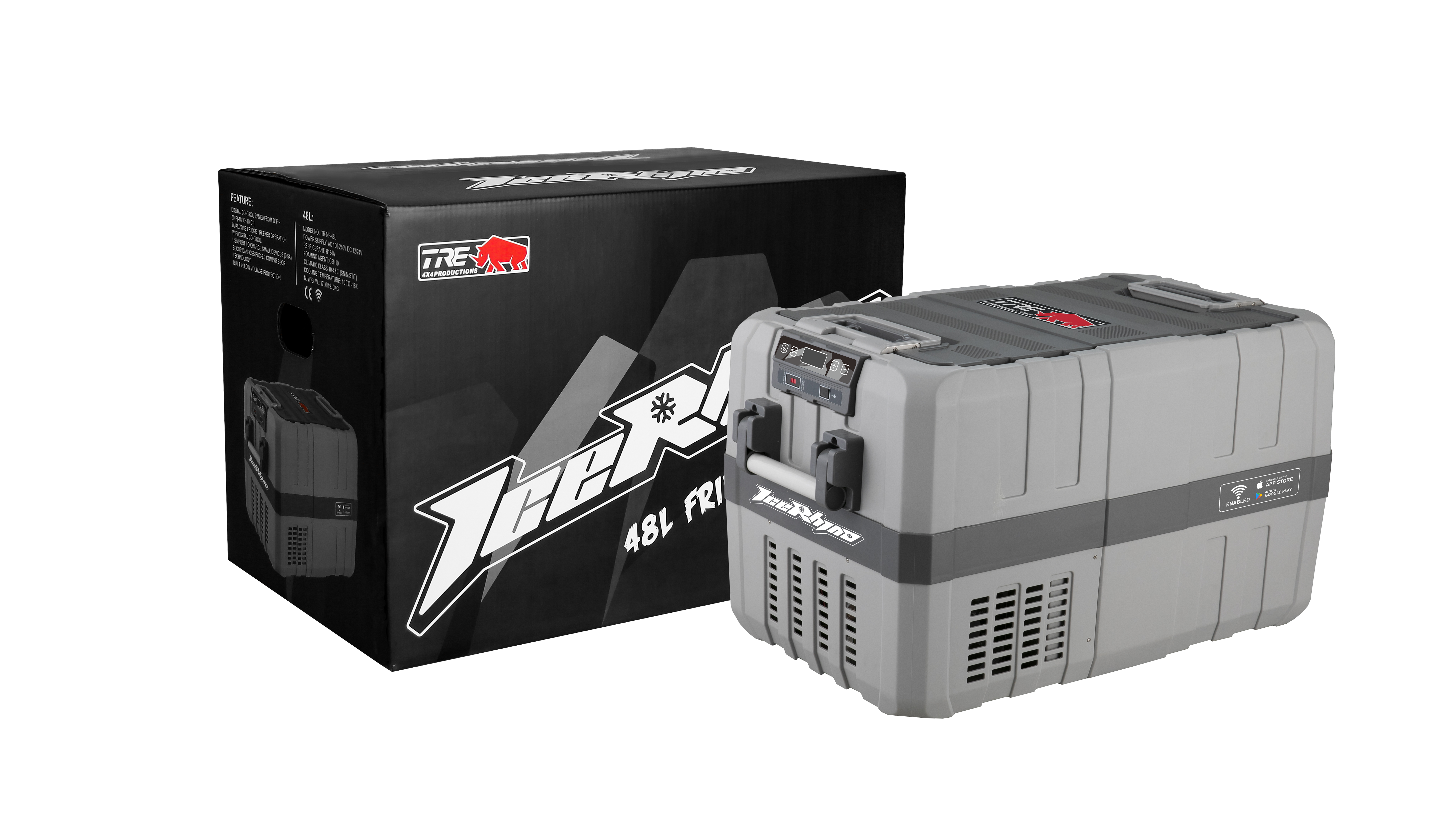 96L Ice-Rhino Fridge Freezer