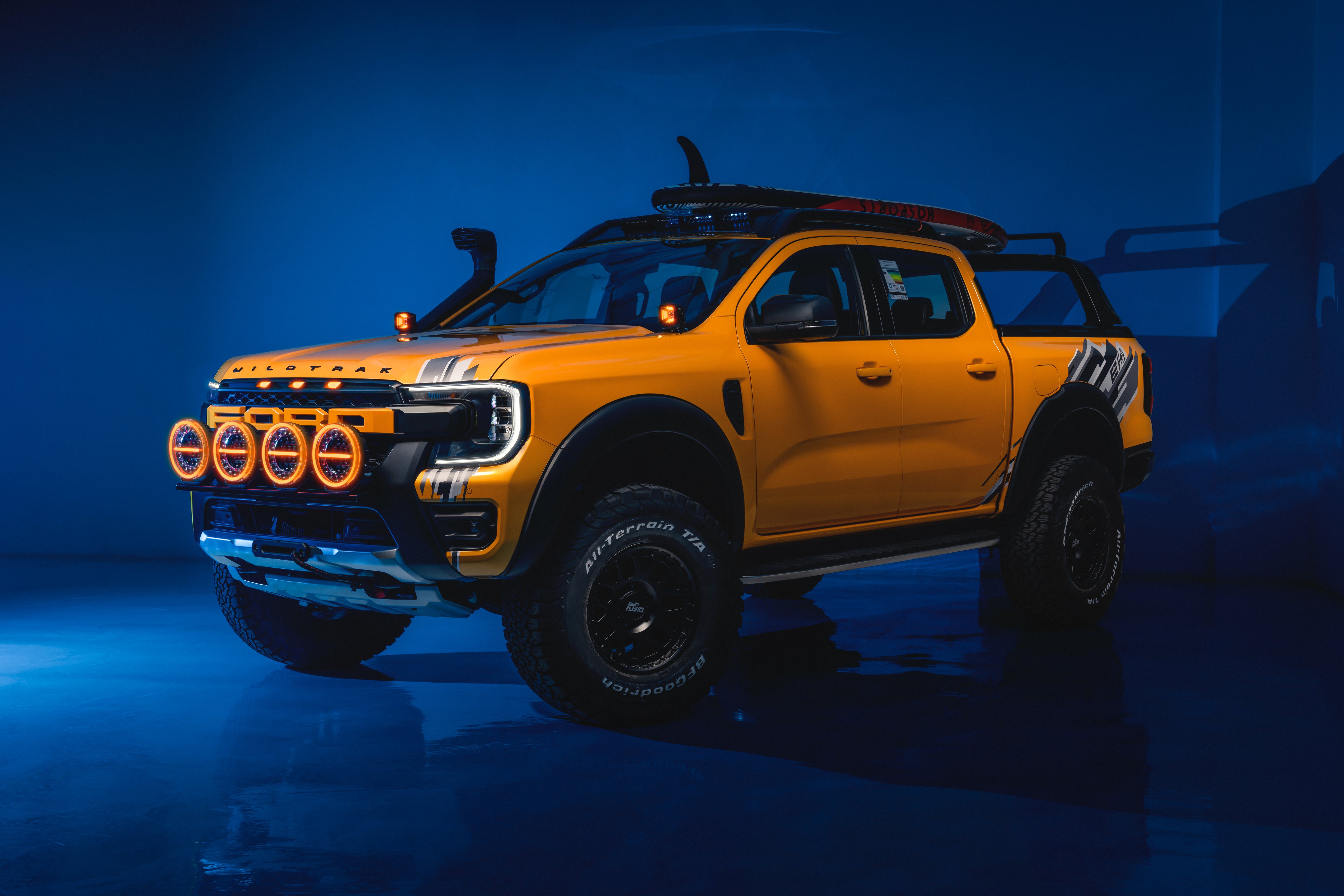 Ford Ranger Wildtrak –  Yellow