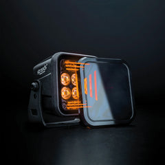 Dark Knight Fortex Work Light Amber