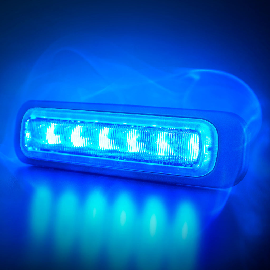 Dark Knight Strobe Light Blue 6 LED