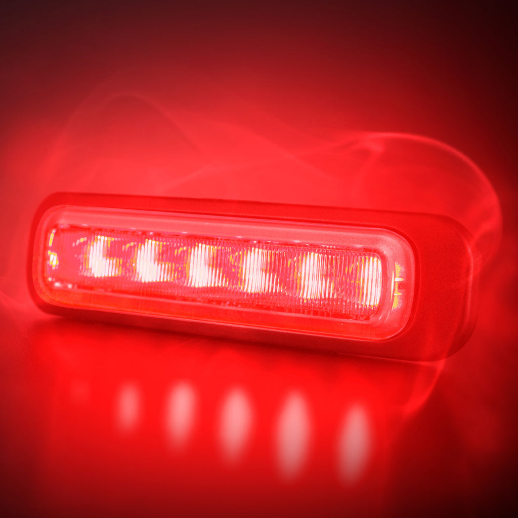 Dark Knight Strobe Light Red 6 LED