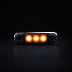 Dark Knight Super Dark Slim Amber Sidemarker
