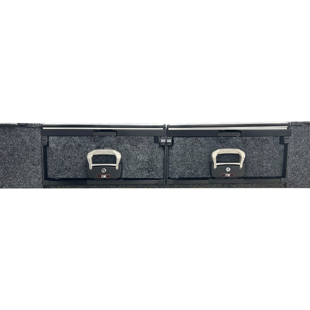 Toyota LC79 Double Roller Floor Rear Drawer Kit