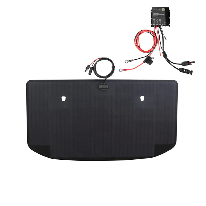 Toyota FJ Cruiser LensunSolar 105W Hood Solar Panel