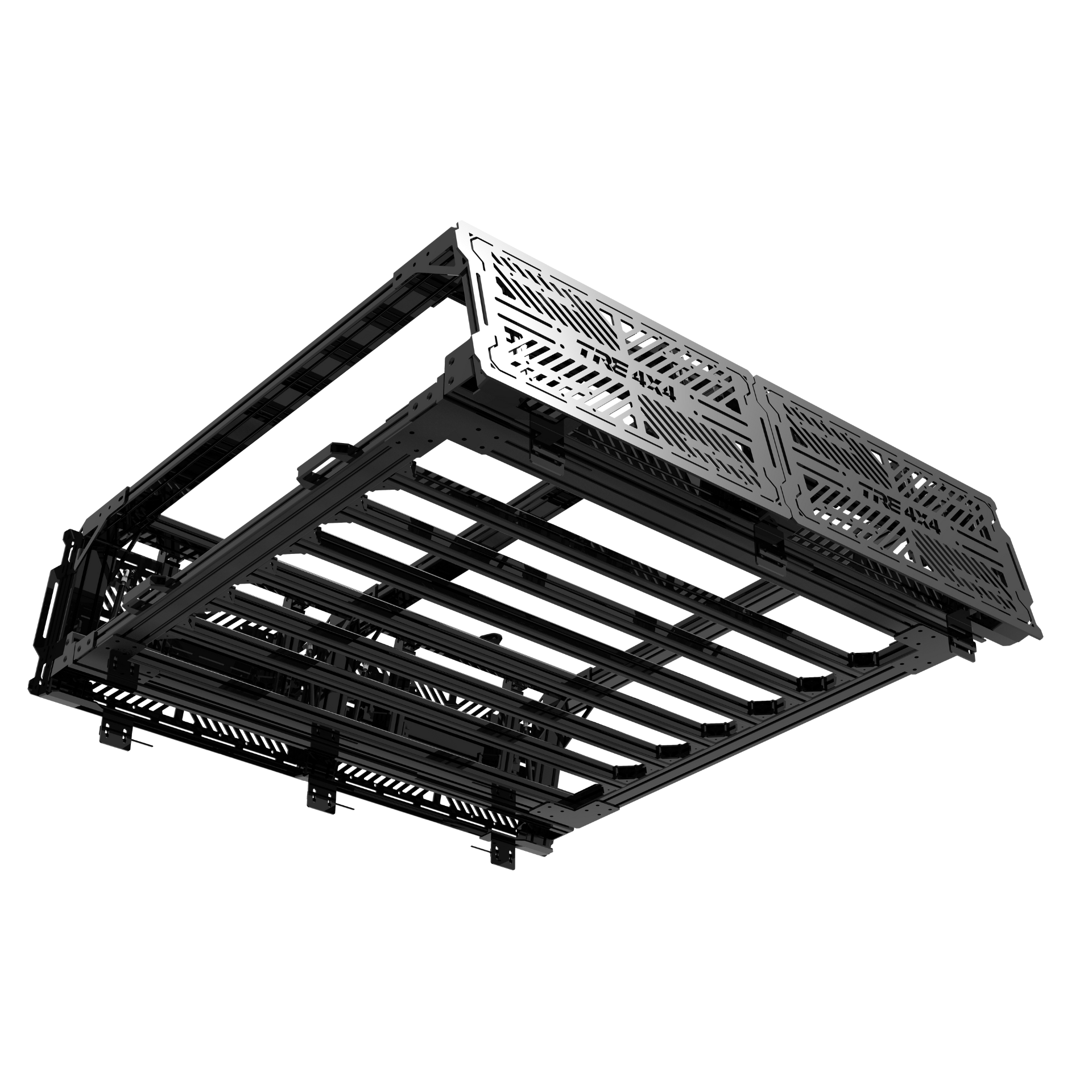 Deluxe full height modular bed rack