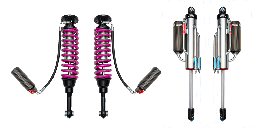 TRE4x4 -Rear External bypass shock-2.5 in. FORD F150 raptor 3.5TT Yr: 2017-2020
