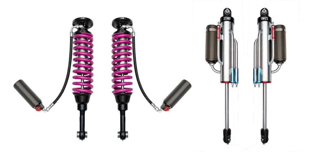 TRE4x4 -Rear External bypass shock-2.5 in. FORD F150 raptor 3.5TT Yr: 2017-2020