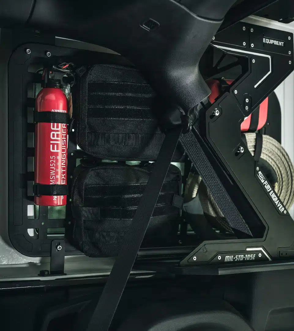 Fury Wake-up Jeep JL-Trunk-Integrated Equipment Set