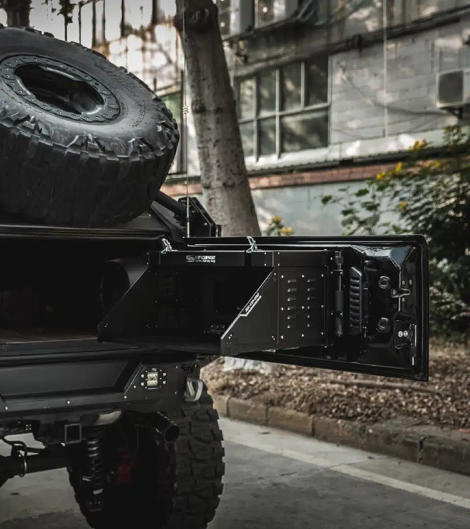 Fury Wake-up Jeep JLJK - Tailgate Multifunctional Platform