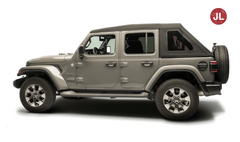 JL 4 Door Fastback in black