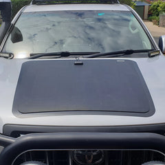 Prado J120 hood solar panel