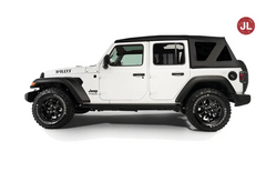 JL 4 Door Squareback in black