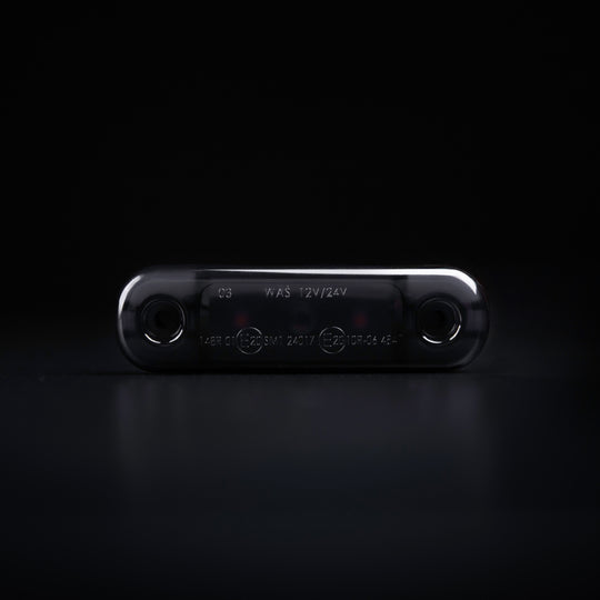 Super Dark Slim Amber Marker Light