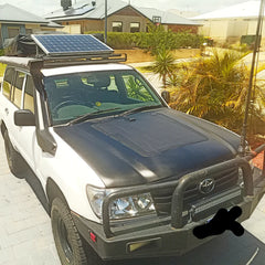 Toyota Land Cruiser 100 Series solar panel