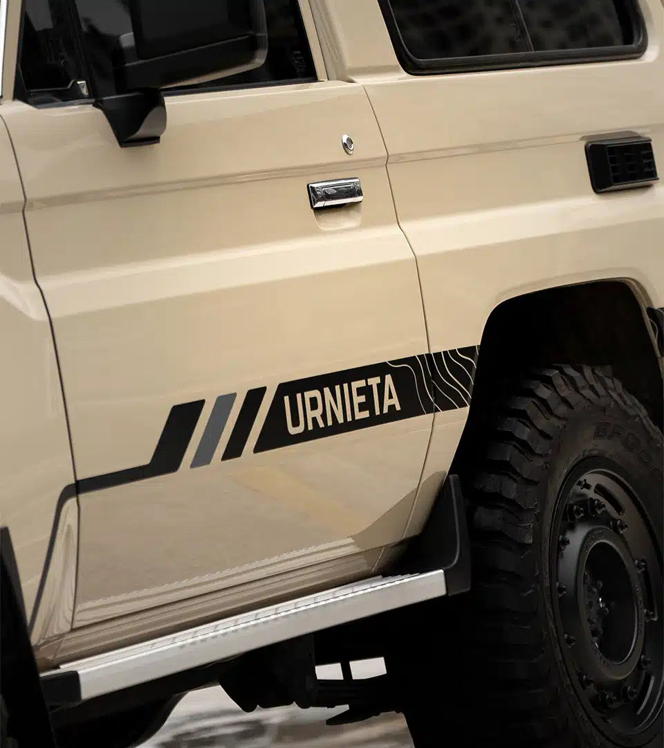 URNIETA Decal For 76 series ContourLine